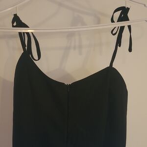 Black Spaghetti Strap Dress